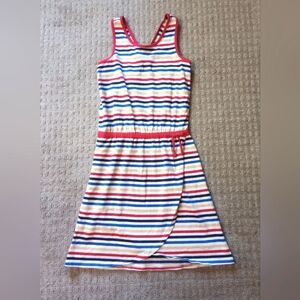 Hanna Anderson Stripes Criss Cross Dress